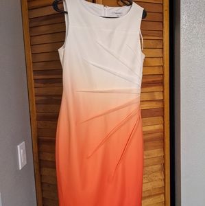Calvin Klein Ombré “Aperol Spritz” Dress!!
